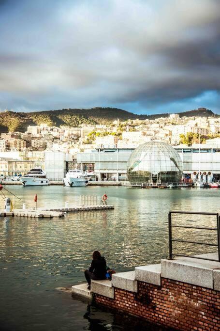 La Finestra Sul Cielo Del Porto Antico Di Genova Apartment ภายนอก รูปภาพ