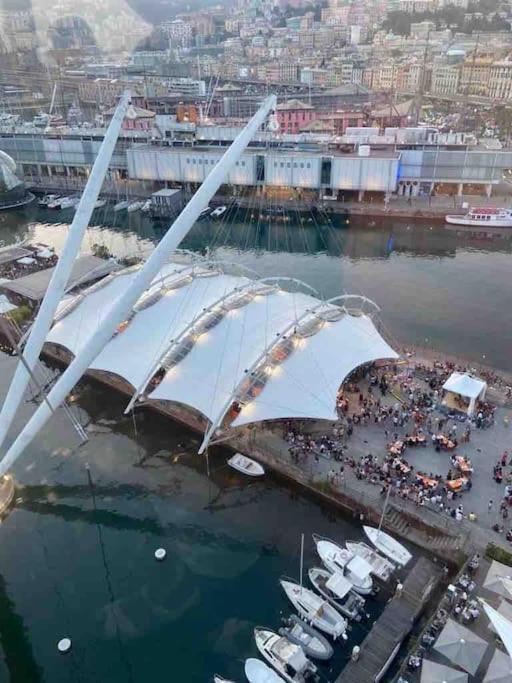 La Finestra Sul Cielo Del Porto Antico Di Genova Apartment ภายนอก รูปภาพ